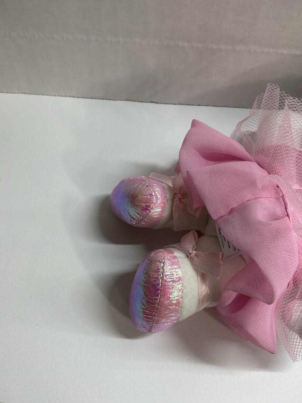 VTG 2002 Hello Kitty Ballerina Plush Nakajima Sanrio Pink Tutu Glitter Shoes