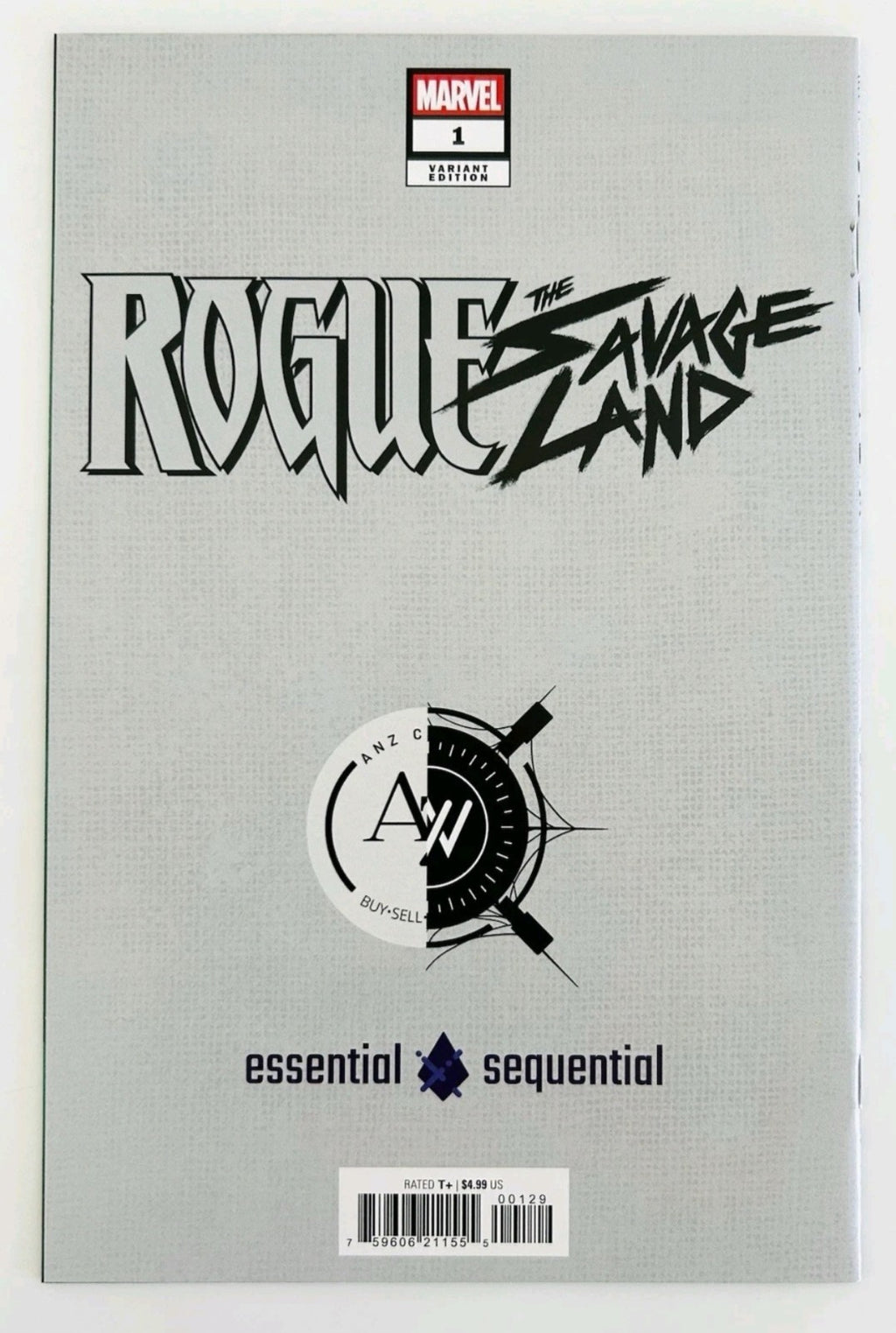 Rogue the Savage Land #1 Art Adams MegaCon 2025, B&W Sketch Virgin Variant