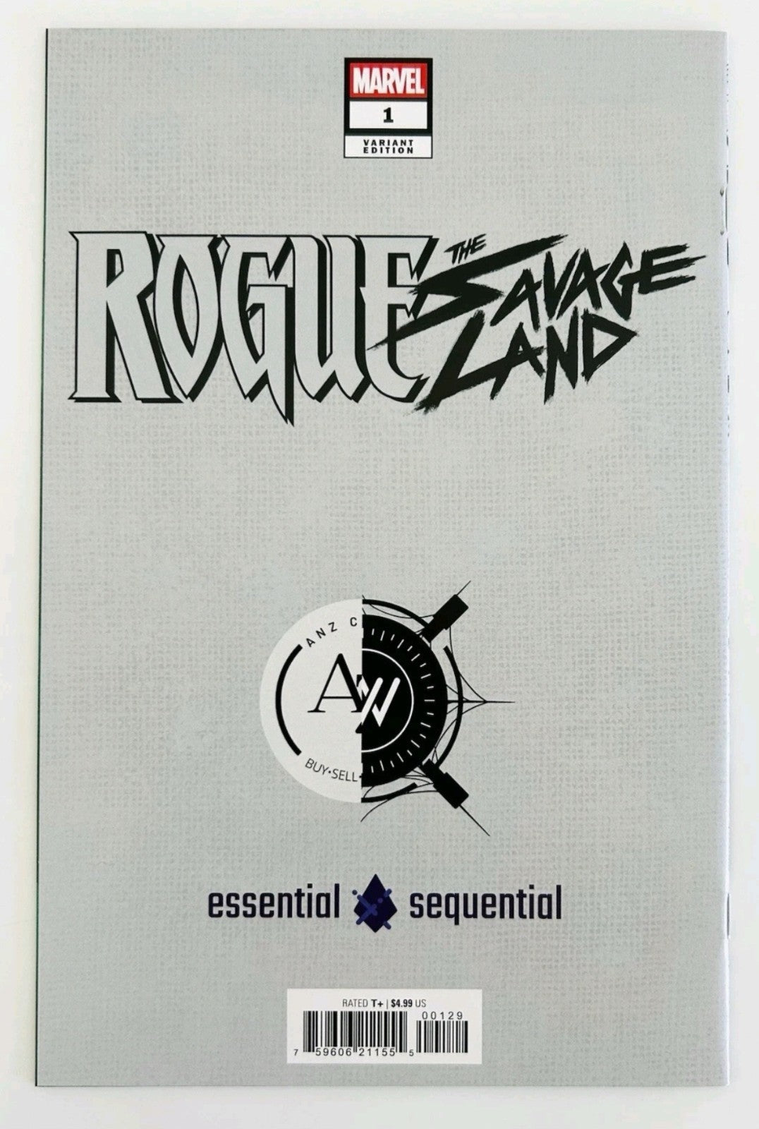 Rogue the Savage Land #1 Art Adams MegaCon 2025, B&W Sketch Virgin Variant