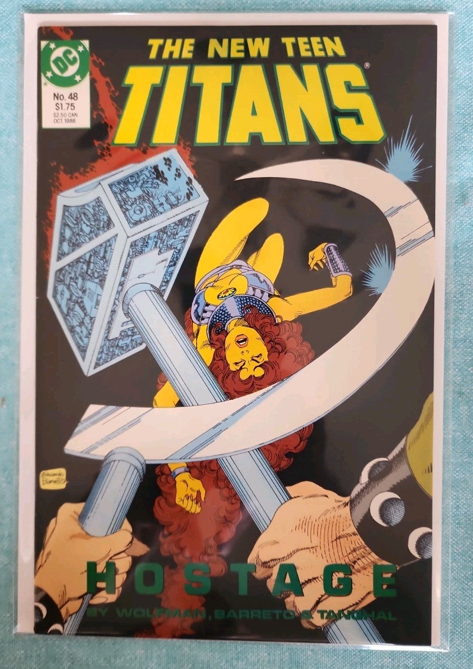 New Teen Titans #48 Vol. 2 1988 DC Comics MN.    Eb-2 