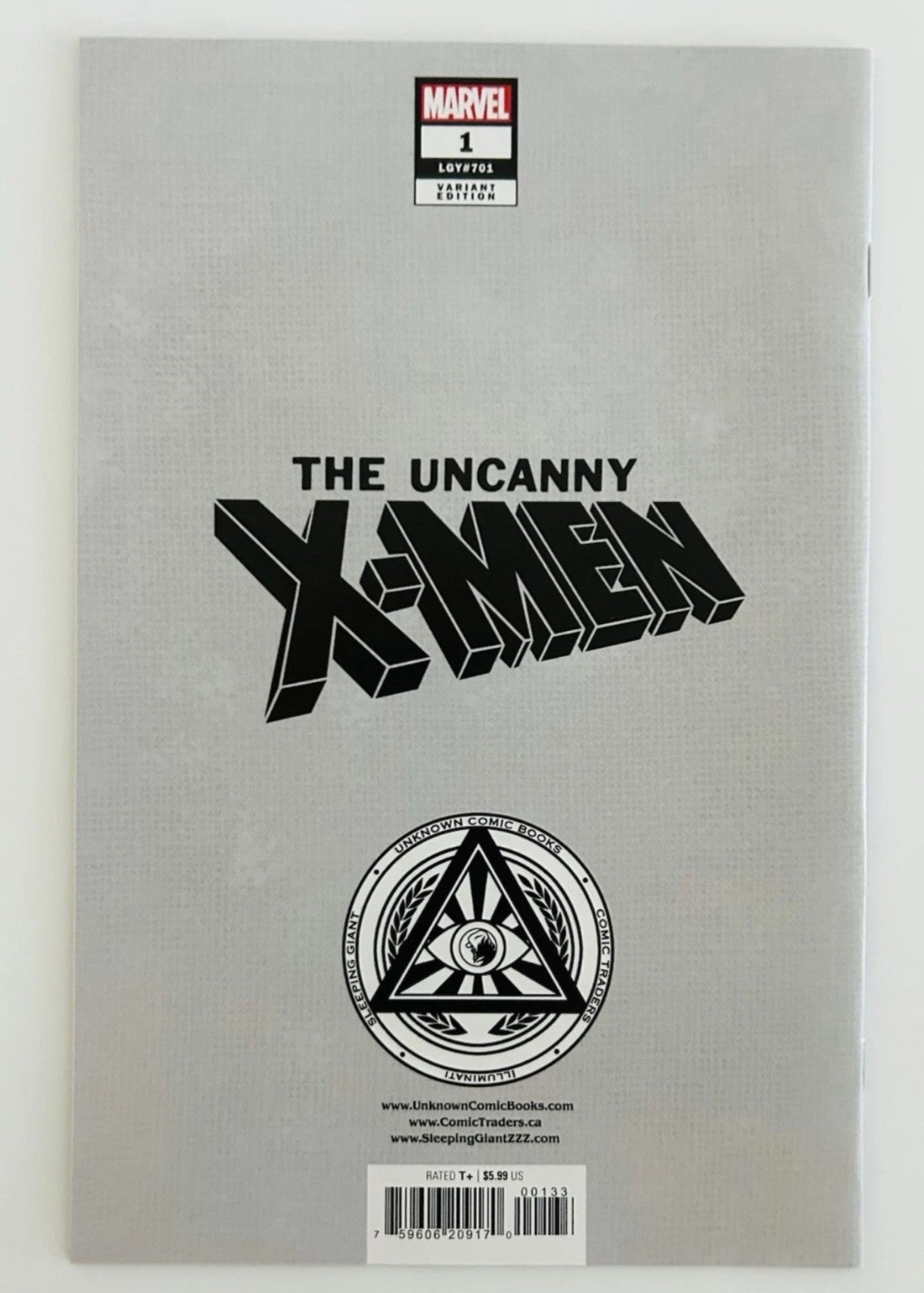 Uncanny X-Men #1 Nathan Szerdy Exclusive Trade Variant 2024 Rogue / Gambit