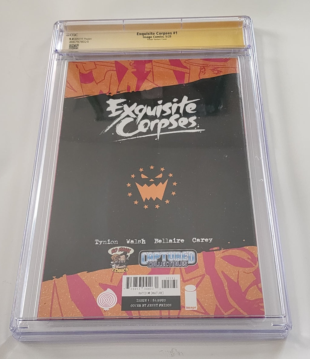 Exquisite Corpses #1 Signed by Frisson and Tynion CGC 9.4 Limited to 350