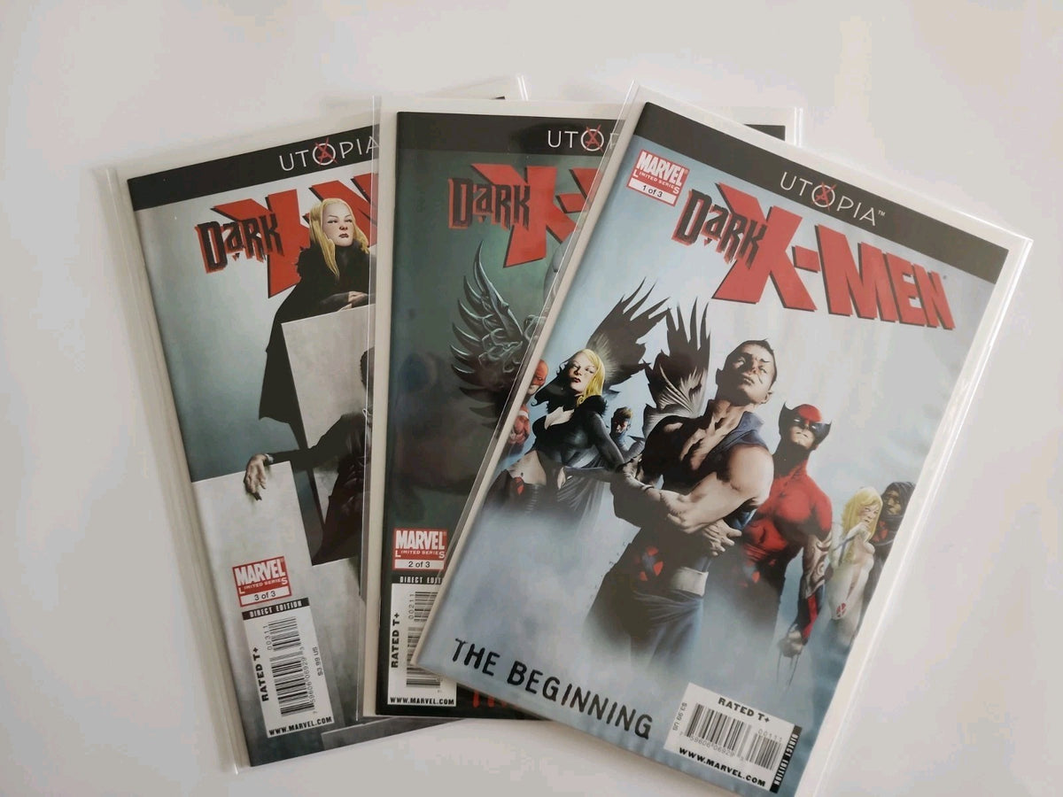 Dark X-men the beginning #1-3 marvel comics Eb-1