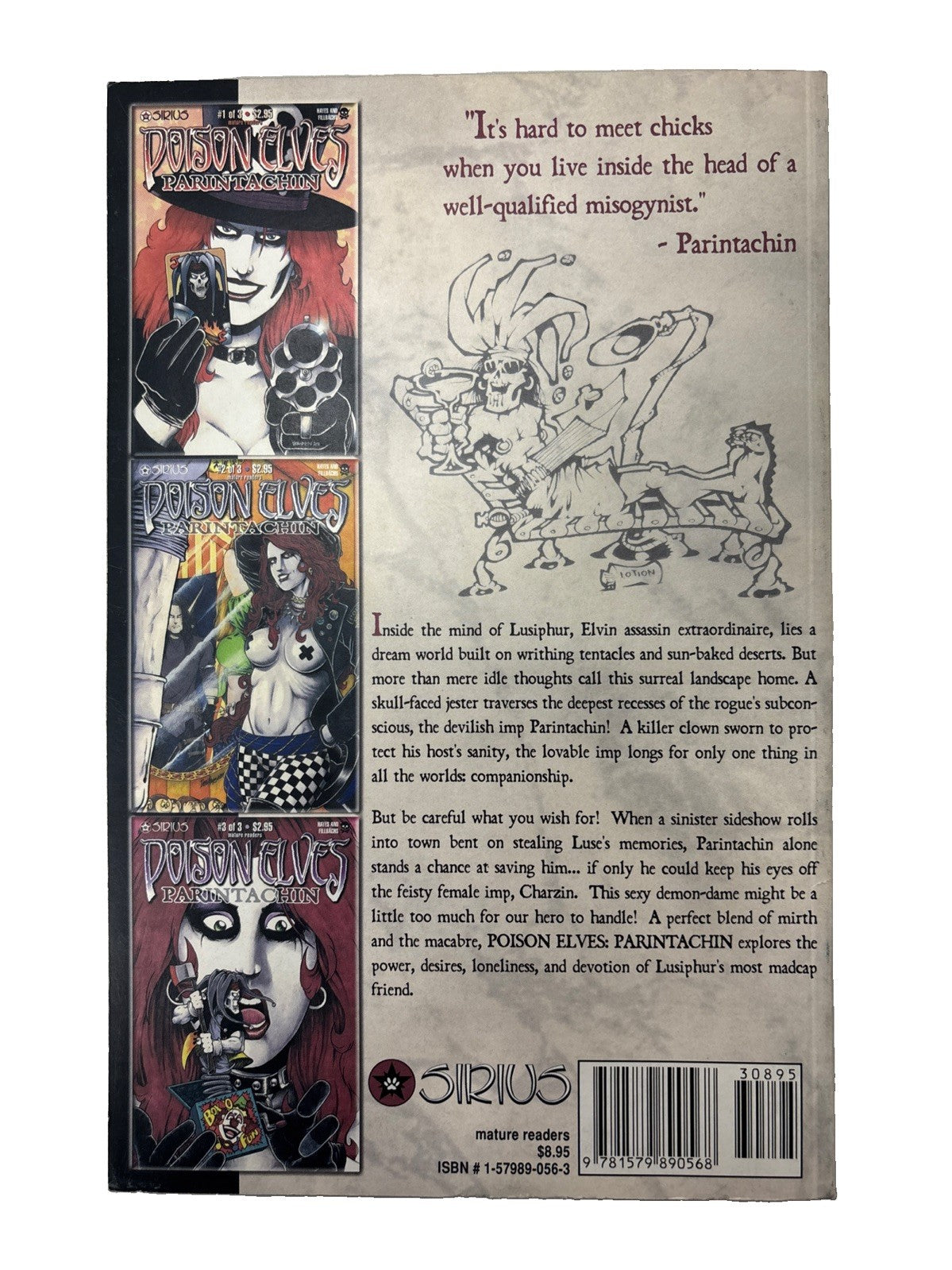 Sirius Comics Poison Elves Parintachin Graphic Novel