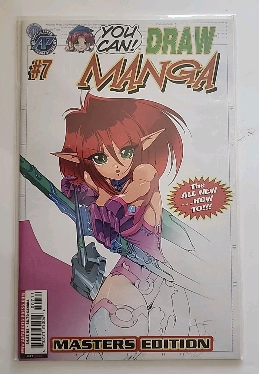 You Can Draw Manga #6 FN; Antarctic | Masters Edition - w/Bag+Board