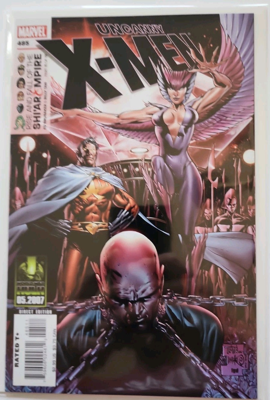 UNCANNY X-MEN #475-486 Comics RISE FALL SHIAR EMPIRE 1-12 Complete Arc 2006 Rn-1