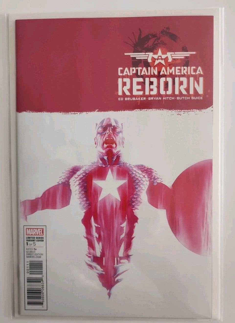 Captain America Reborn #1-6 Complete & #1 Alex Ross Variant Marvel 2009 Eb-1