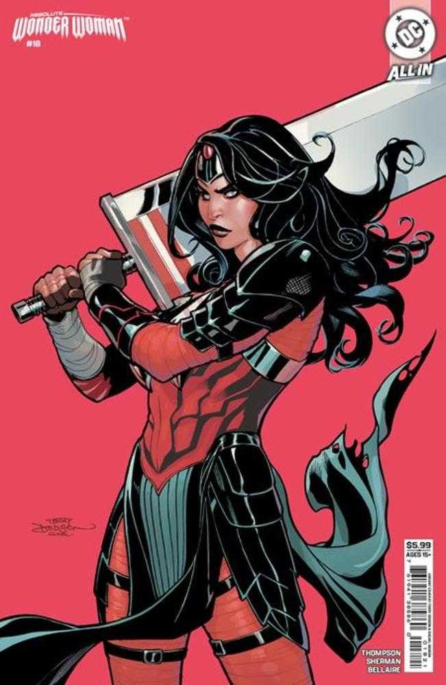 Absolute Wonder Woman #18 Cover B Terry Dodson Card Stock Variant