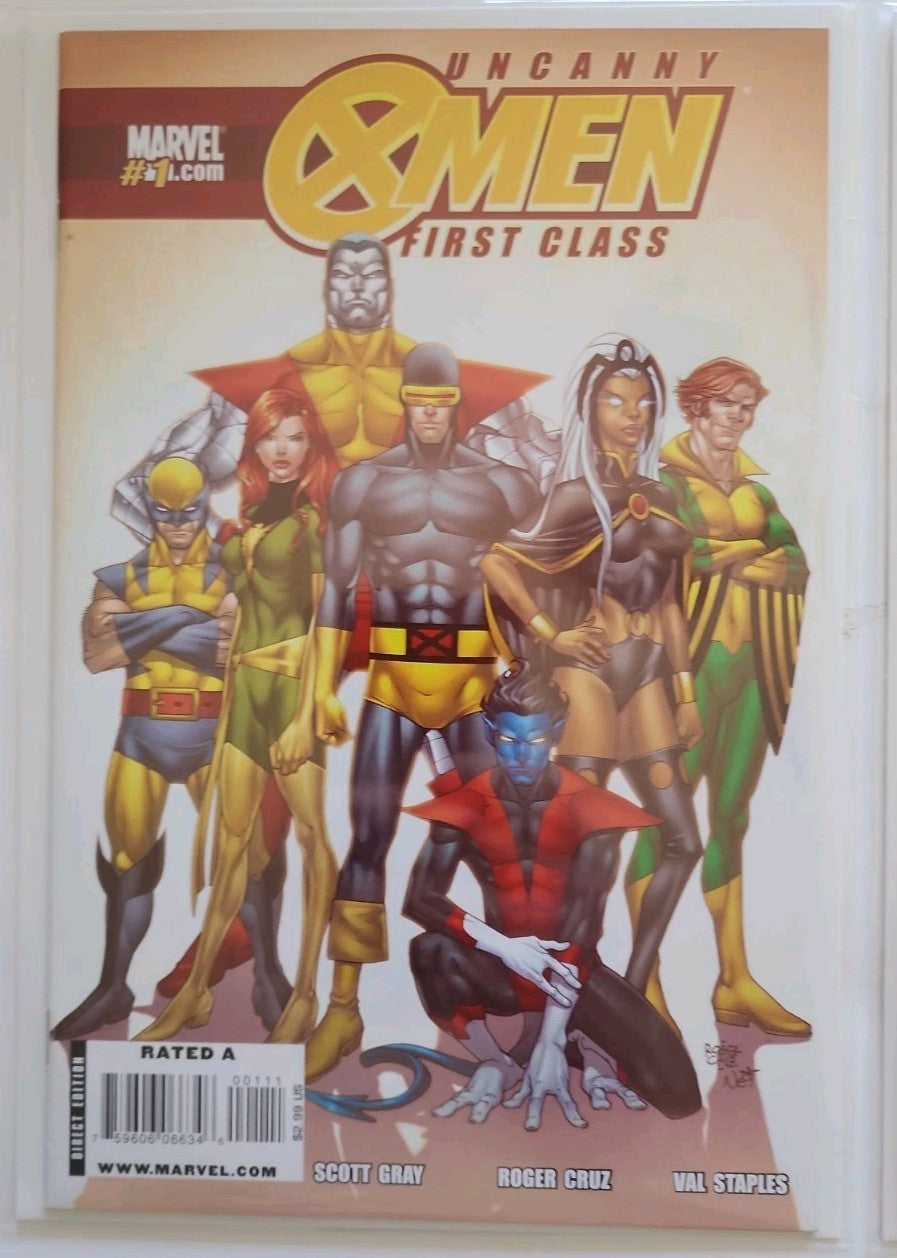 Uncanny X-Men First Class #1,#1,#2 2009 Marvel Comics LOT Rn-1