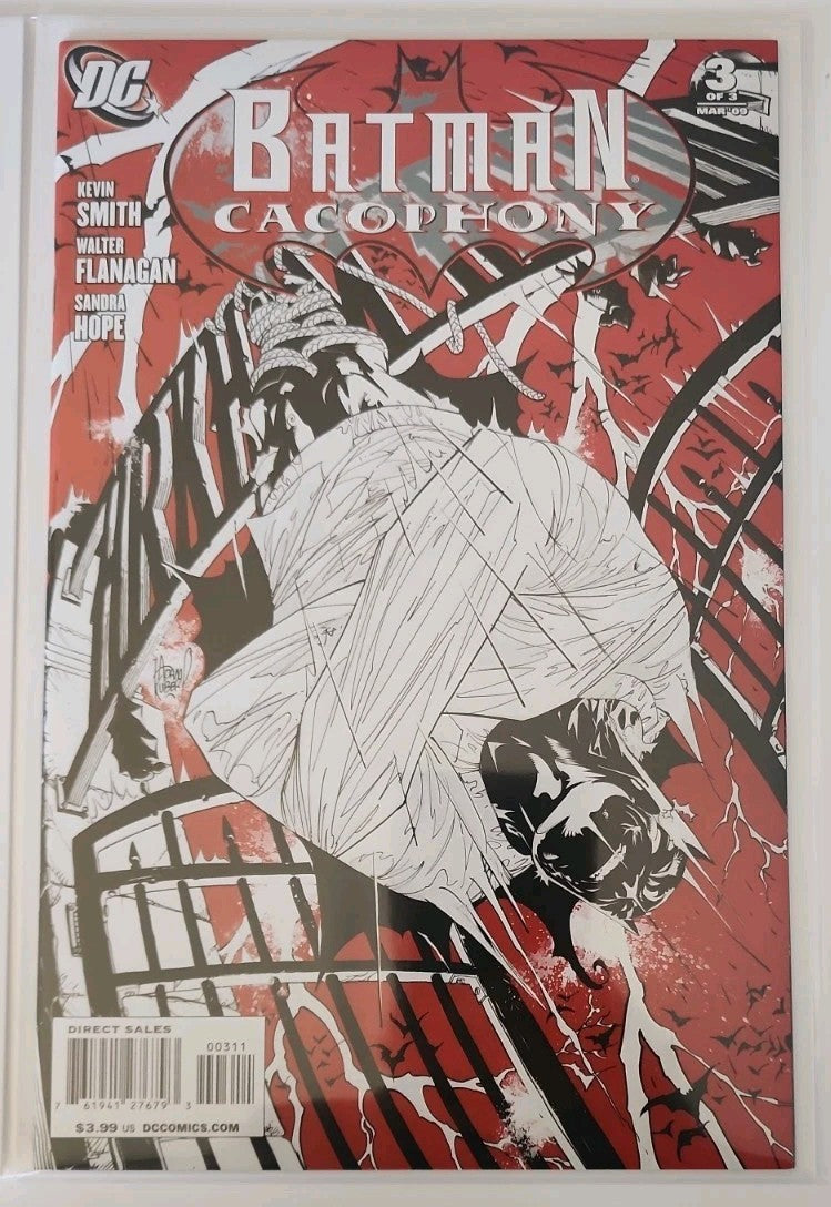 Batman Cacophony #1-3 (1 2 3) Complete Set 2008 DC Comics Kevin Smith Rn-1