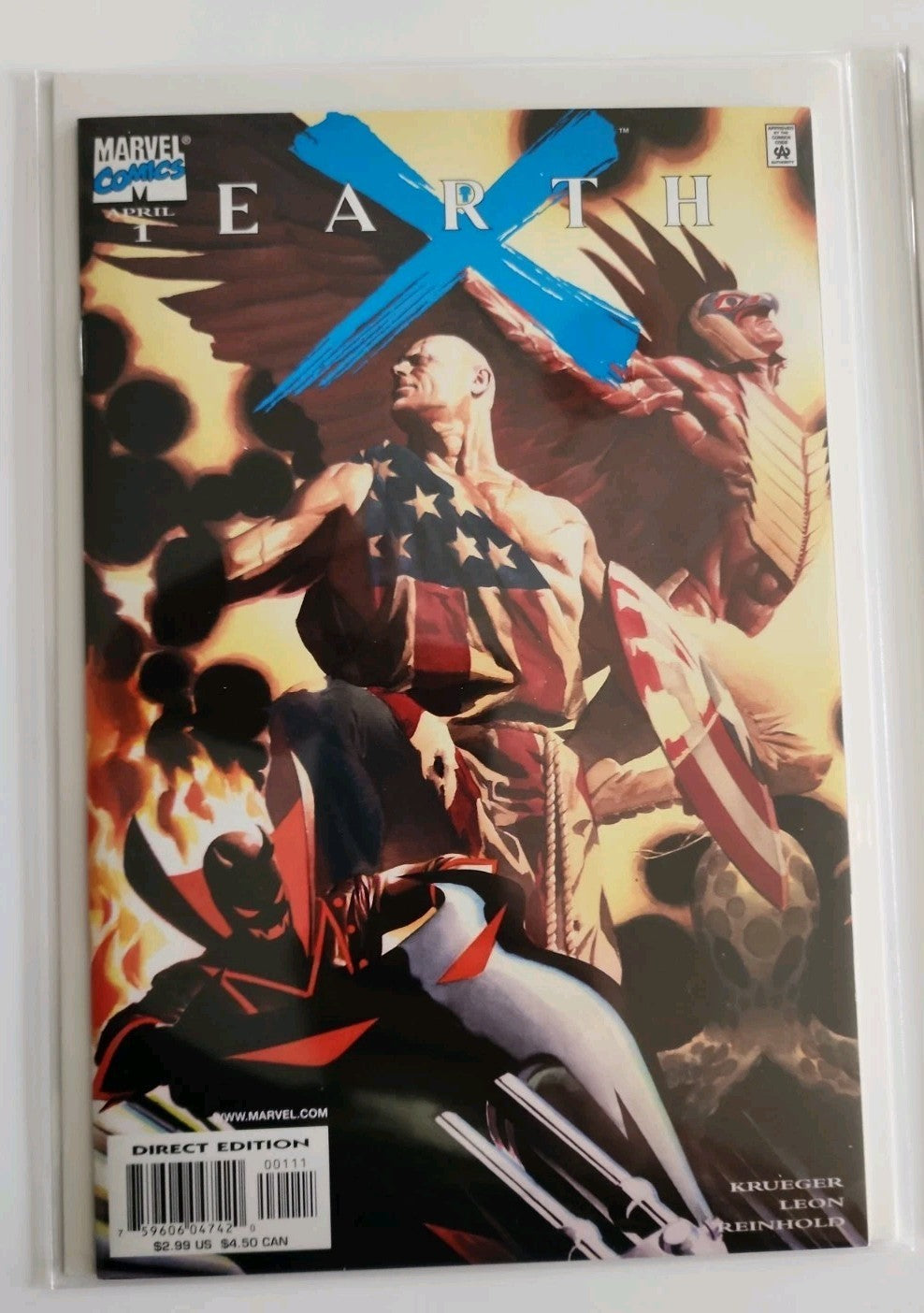 Earth X- 0, & 1-Comic Book Set Eb-1