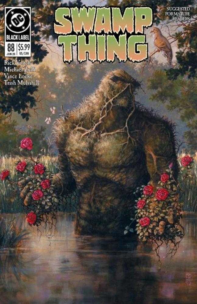 Swamp Thing 1989 #1 (Of 4) 2nd Print Cover B Michael Zulli Card Stock Variant