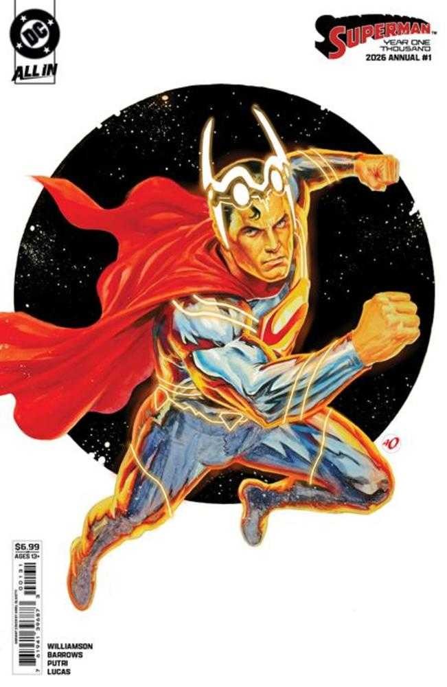 Superman Annual Year One Thousand #1 (One Shot) Cover C Ariel Olivetti Card