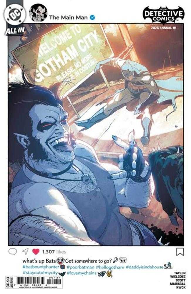 Detective Comics 2026 Annual #1 (One Shot) Cover C Javier Fernandez Card Stock