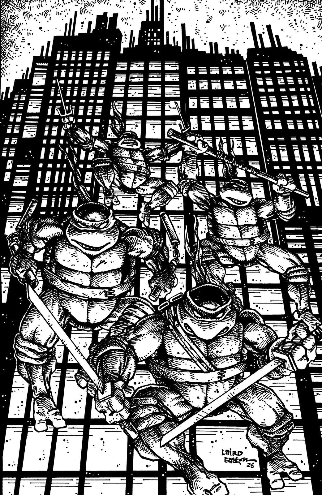 Teenage Mutant Ninja Turtles #20: 300th Issue Special Variant Ri (25) (Eastman