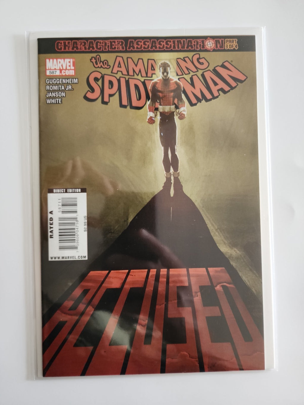 AMAZING SPIDER-MAN #584-588 COMPLETE HIGH GRADE SET SPIDEY VS MENACE Eb-1