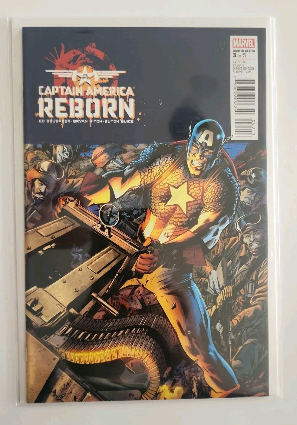 Captain America Reborn #1-6 Complete & #1 Alex Ross Variant Marvel 2009 Eb-1