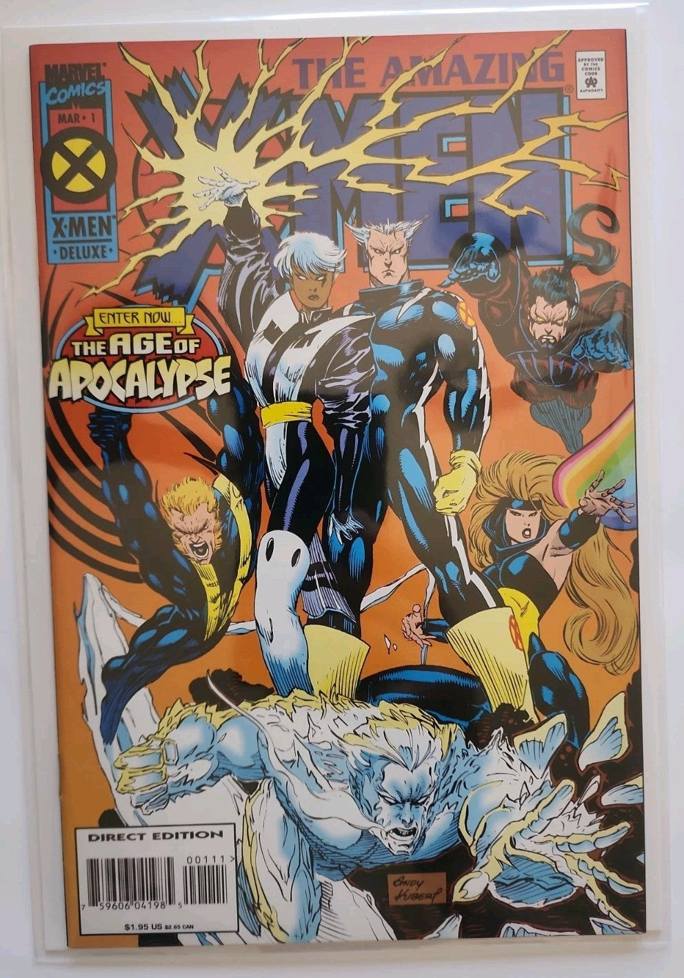 Amazing X-Men #1 Vol. 1 1995 Marvel Comics 1st App High Grade Comic Book Eb-2 