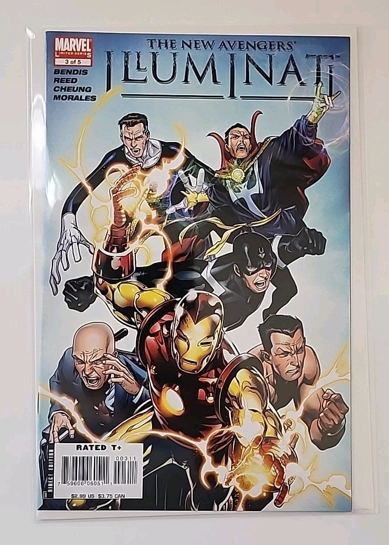 New Avengers Illuminati #1-5 Marvel Comics Modern Lot-5 EB-1
