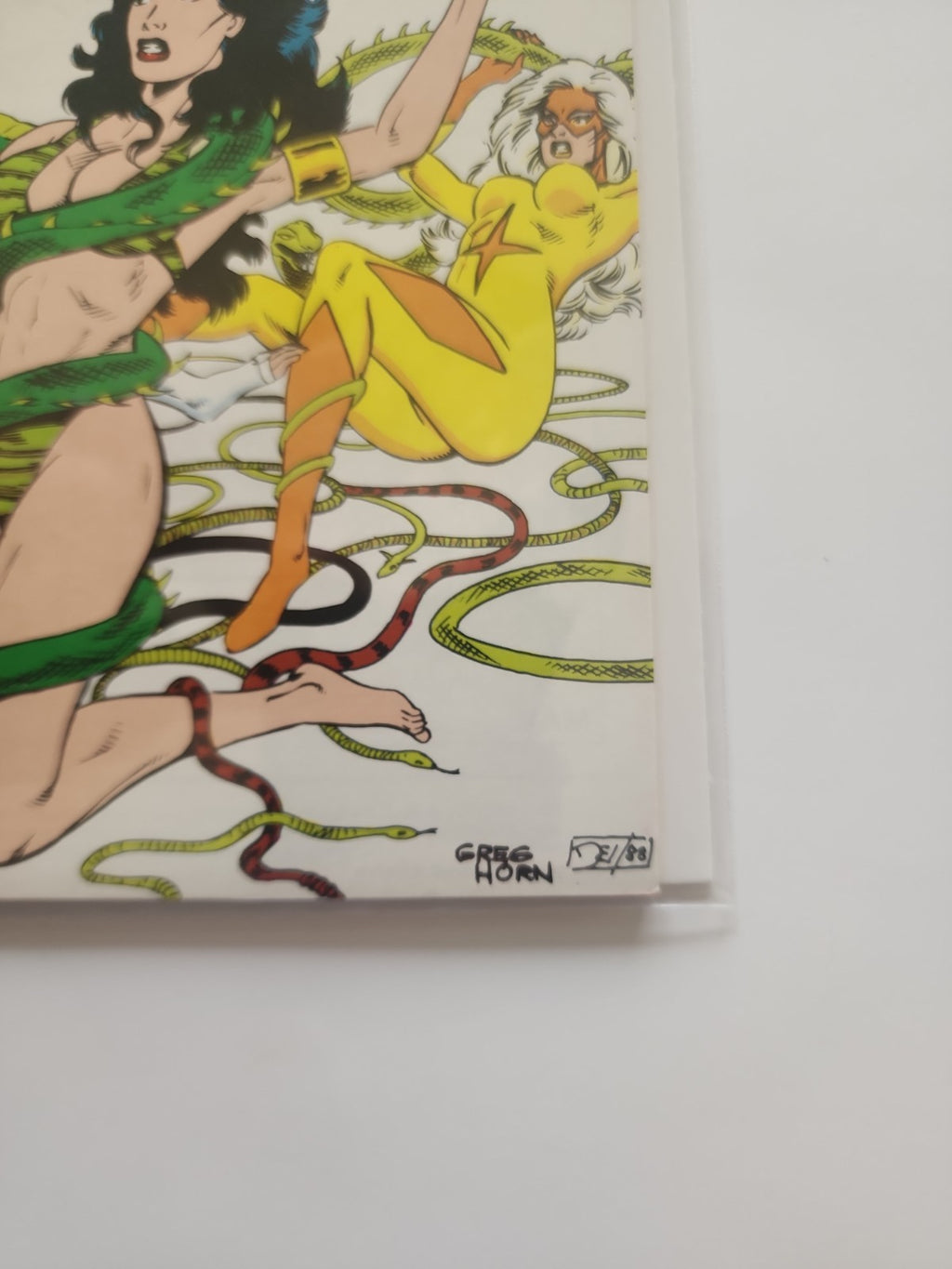 Femforce #19 AC Comics 1989 Key 1st Comic Artwork by  Greg Horn Eb-2