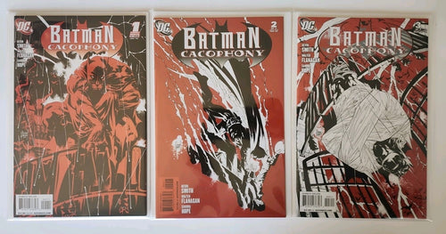 Batman Cacophony #1-3 (1 2 3) Complete Set 2008 DC Comics Kevin Smith Rn-1