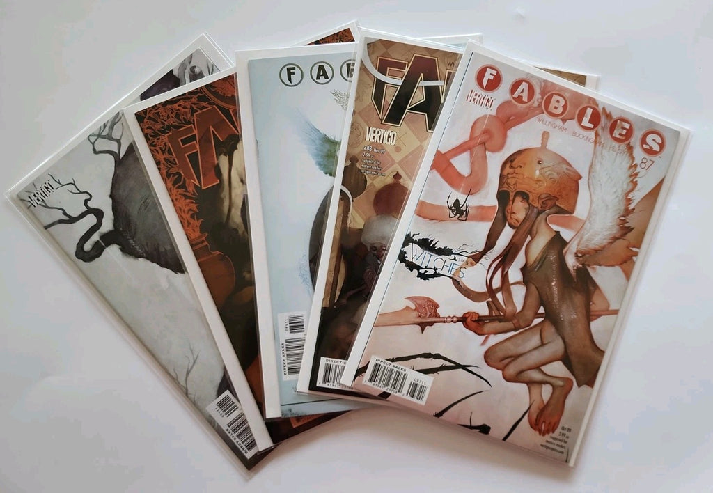 Fables: Witches #1-5 VF/NM complete story - Bill Willingham Vertigo #87-91 Rn-1