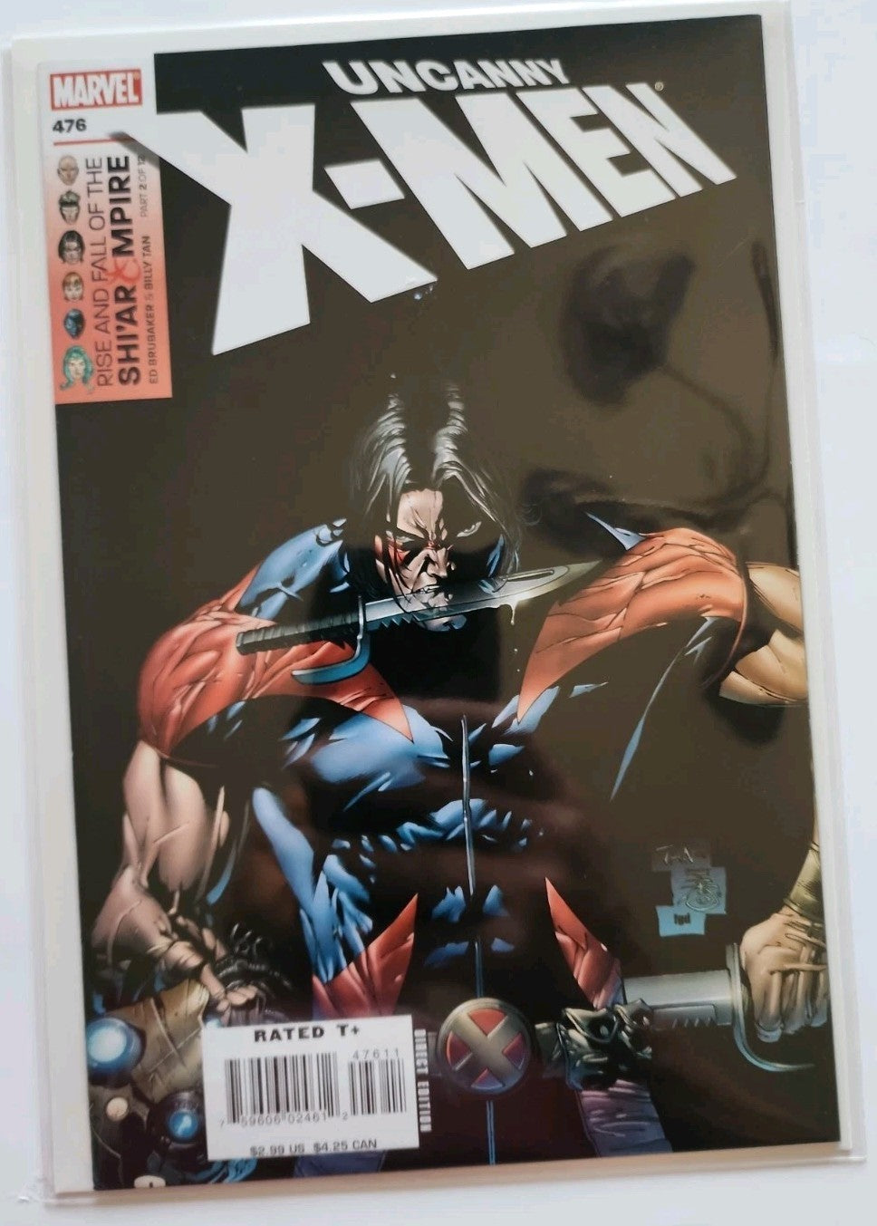 UNCANNY X-MEN #475-486 Comics RISE FALL SHIAR EMPIRE 1-12 Complete Arc 2006 Rn-1