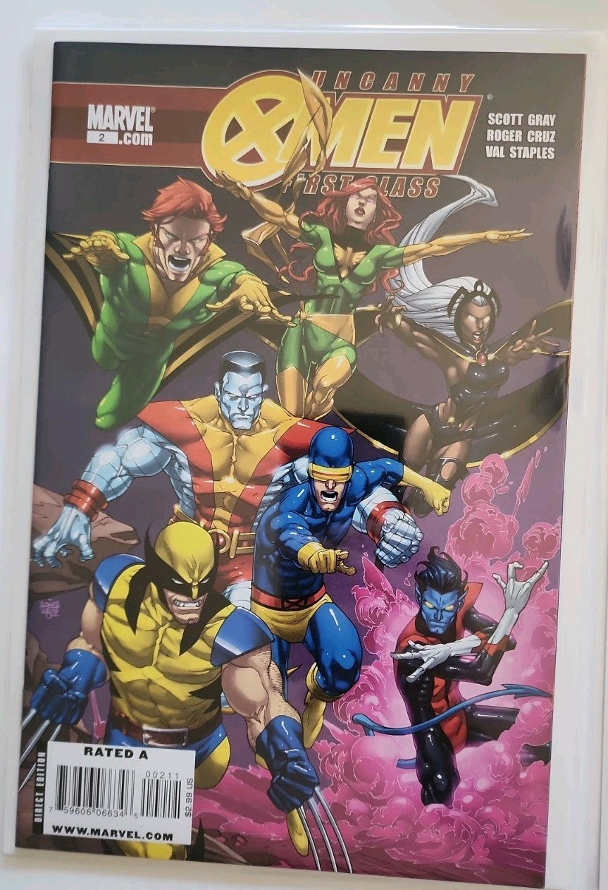 Uncanny X-Men First Class #1,#1,#2 2009 Marvel Comics LOT Rn-1