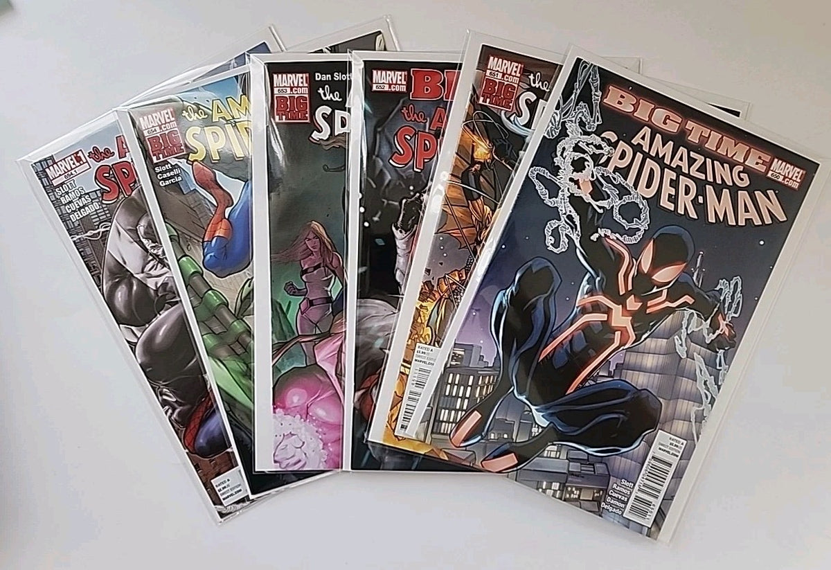 Amazing Spider-Man 650-654.1  Total Of 6 High Grade books Eb-1