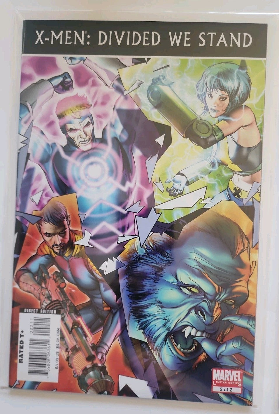 X-MEN: DIVIDED WE STAND #1 & 2 FULL RUN/SET 2008  Rn-1