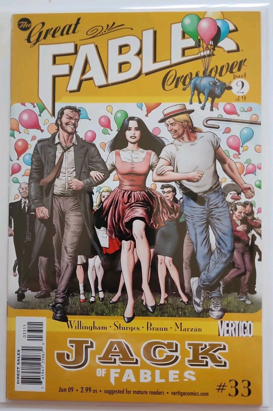 Great Fables Crossover #1-9 VF complete story - Bill Willingham Vertigo set Rn-1