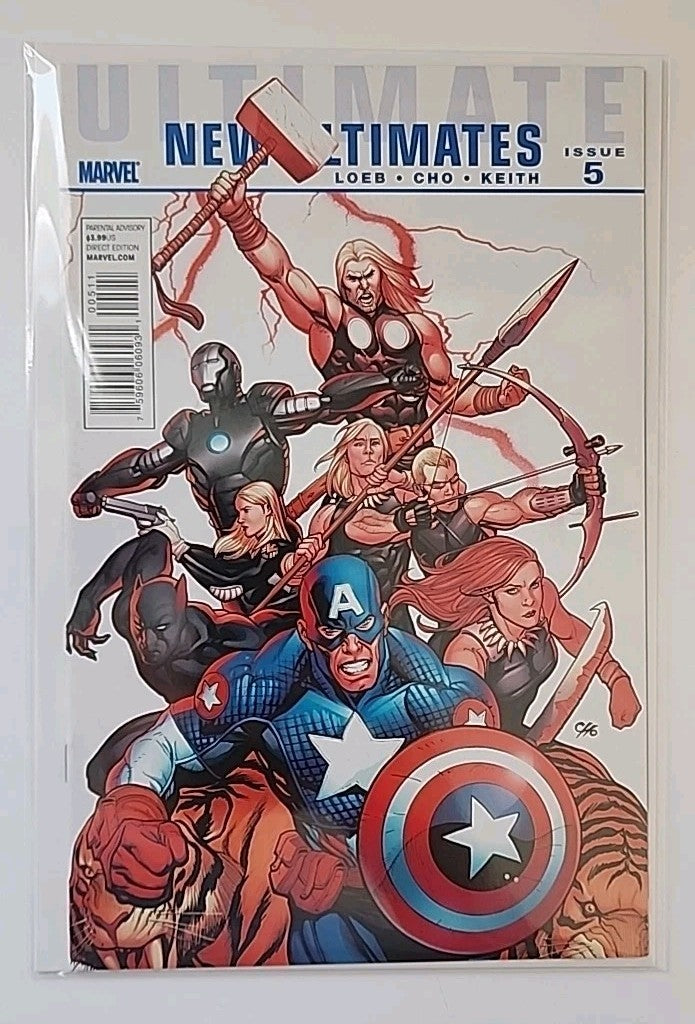 Ultimate New Ultimates #1-5 Complete Set Marvel Comics 2010 EB-1