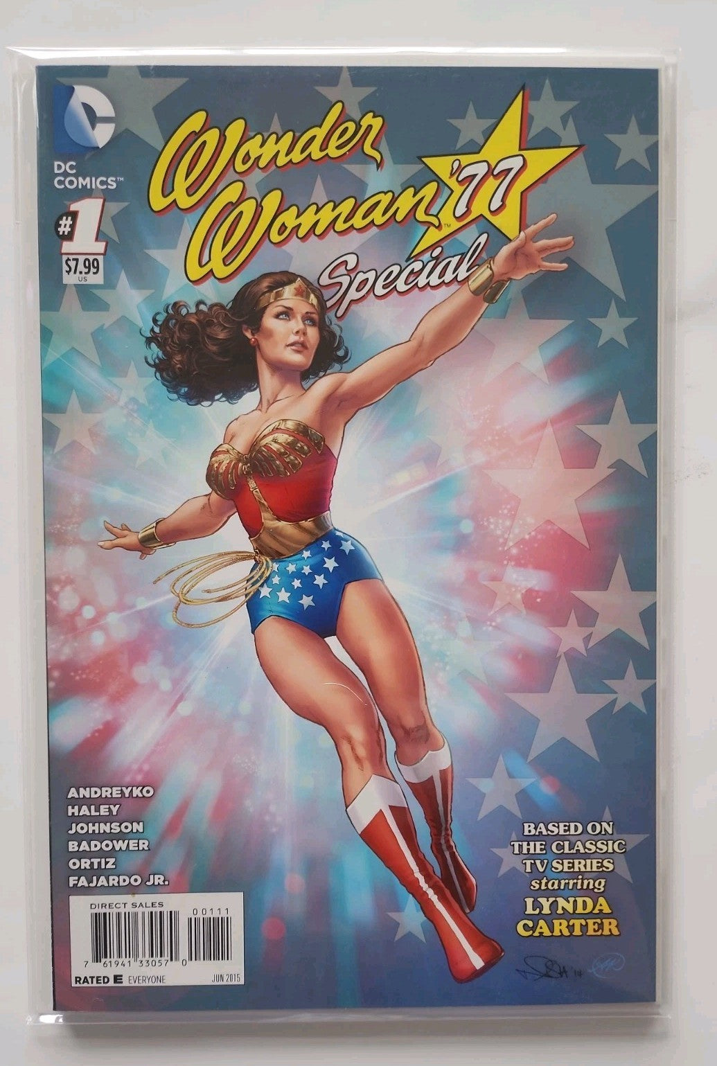 Wonder Woman '77 Special #1, DC Comics, 2015 Lynda Carter Eb-2