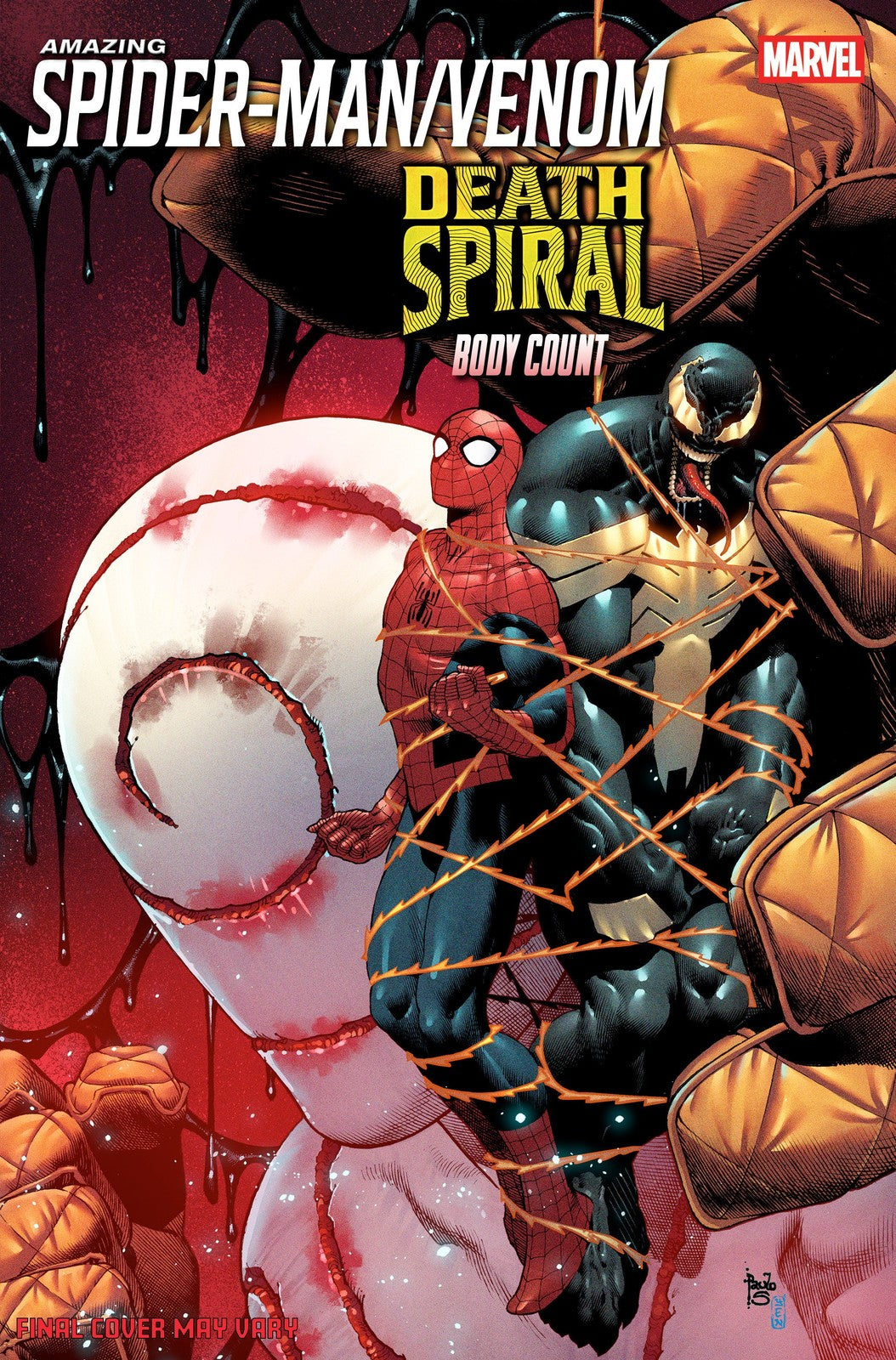Amazing Spider-Man/Venom: Death Spiral   Body Count #1 Paulo Siqueira Variant