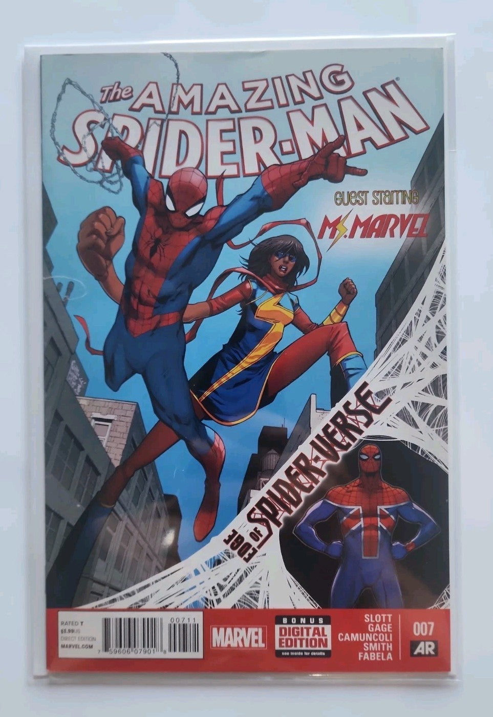 Amazing Spider-man #7 Ms. Marvel VFNM beauty Wow z Eb-2