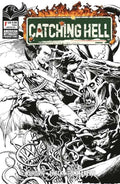 Catching Hell Feat Reggie Bannister #1 Cover F Roy Allan Martinez Black & White