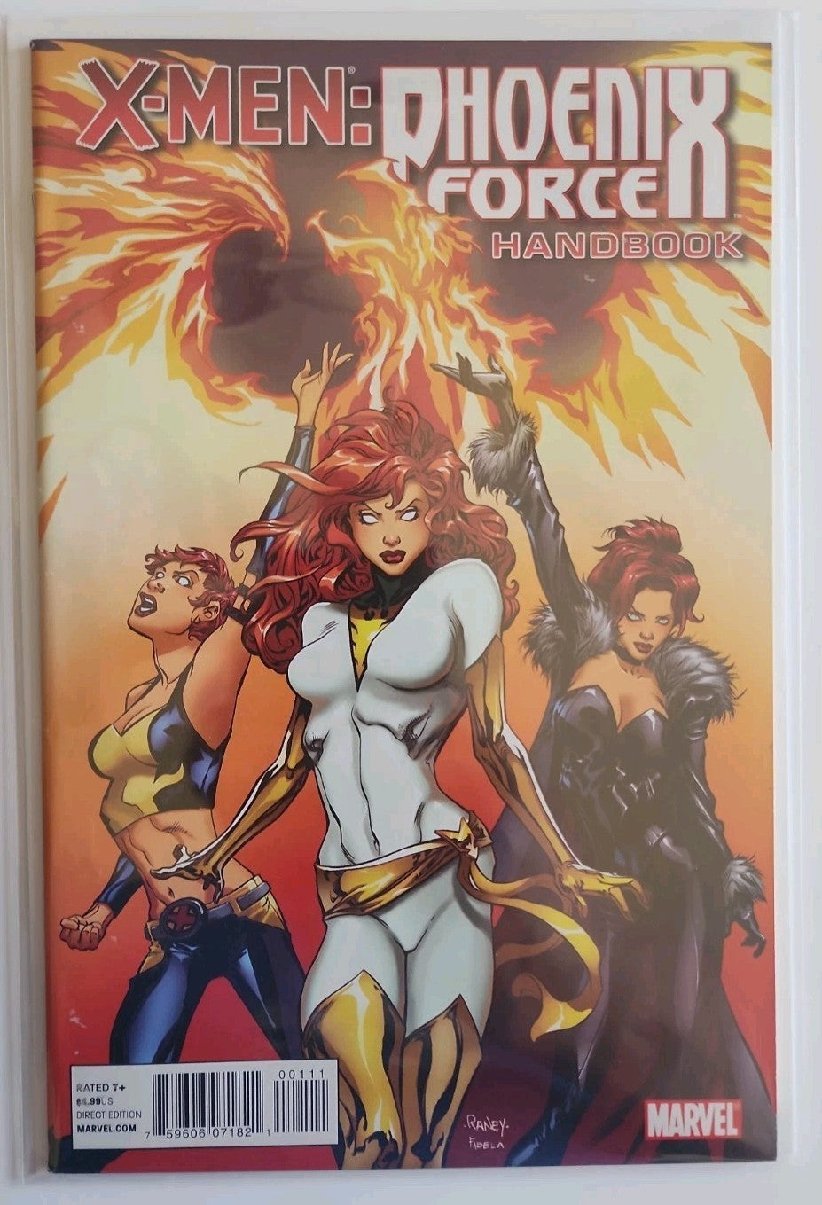 X-Men: Phoenix Force Handbook #1 2010 Marvel Comics Eb-2