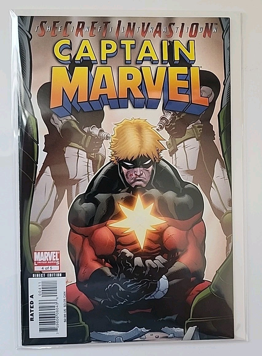 Captain Marvel 1 2 3 4 5 Lot Complete Near Mint NM 2007 Eb-1