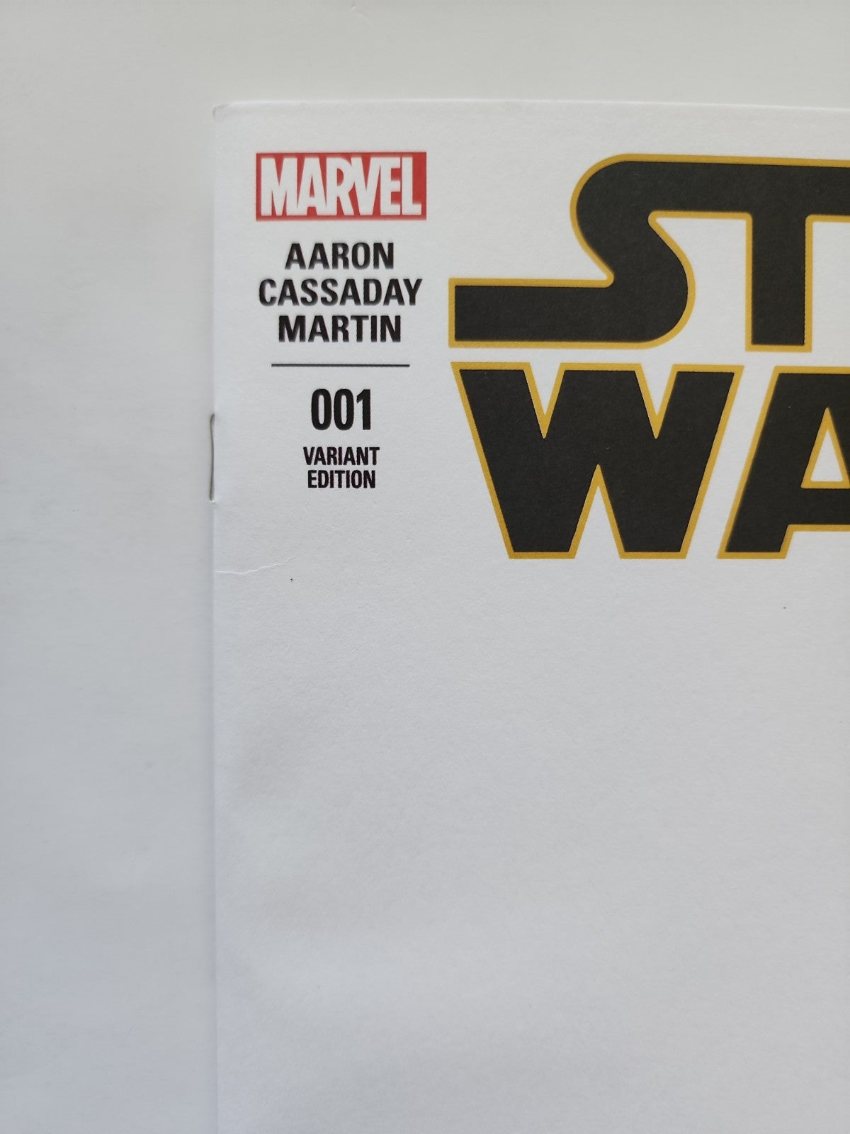 STAR WARS (2015) #1 BLANK SKETCH VARIANT COVER  1ST PRINTING, MARVEL COMICS Eb-2