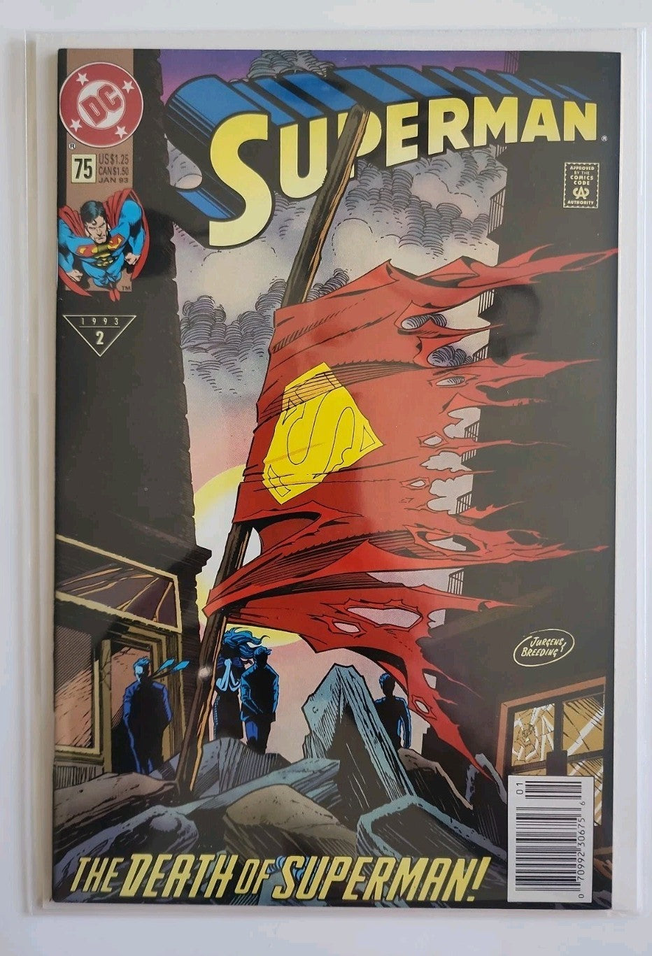 Superman #75 (DC Comics January 1993) Eb-2