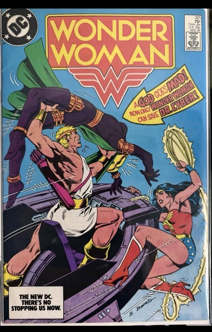 Wonder Woman #321 Newsstand Variant (DC Comics November 1984)