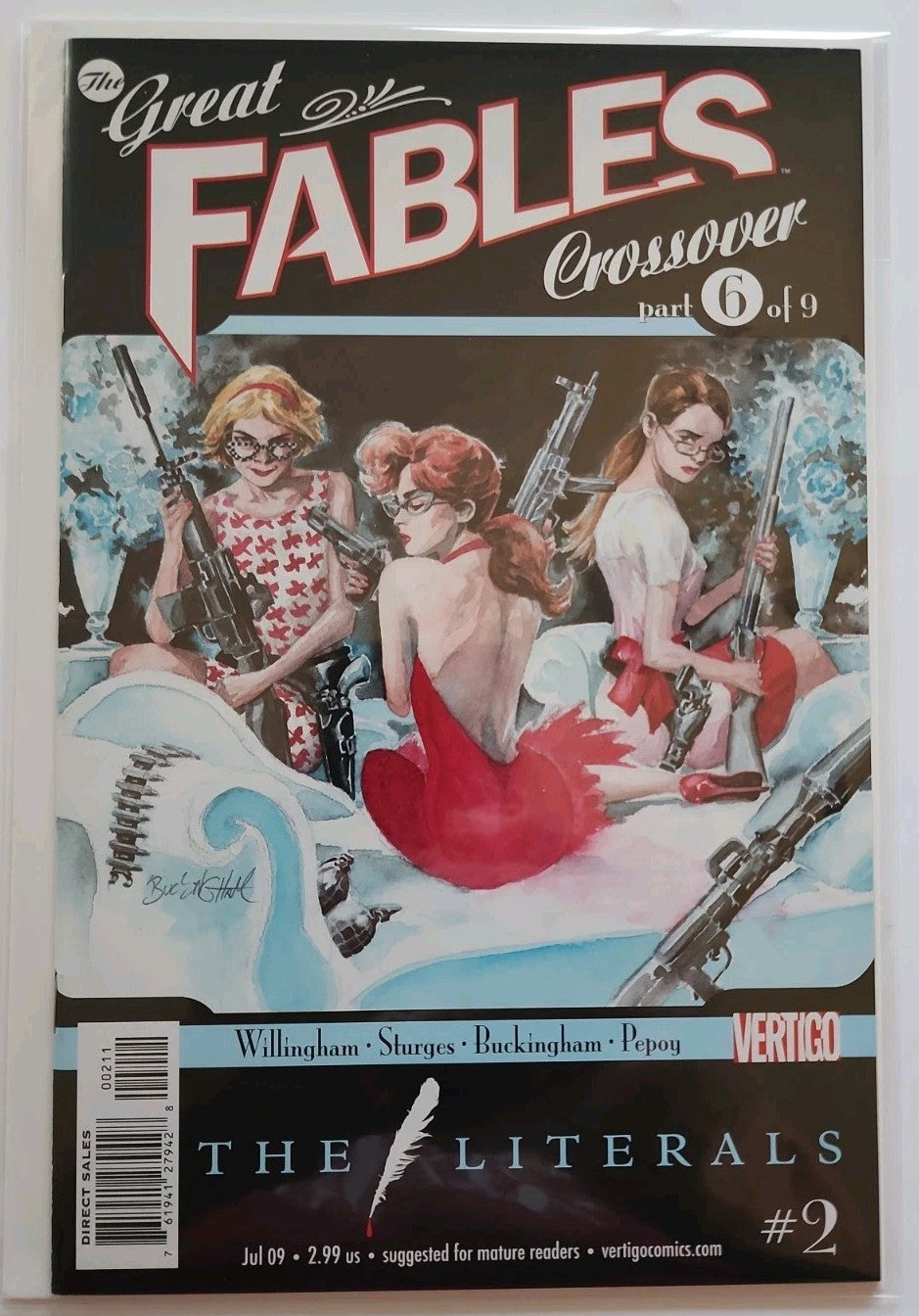 Great Fables Crossover #1-9 VF complete story - Bill Willingham Vertigo set Rn-1