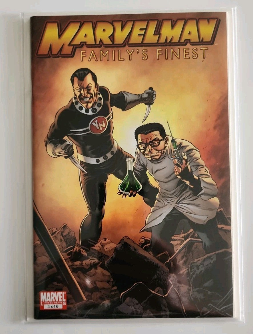 Marvelman Family's Finest #1-6 + Complete Set - Miracleman Marvel 2010 Eb-1