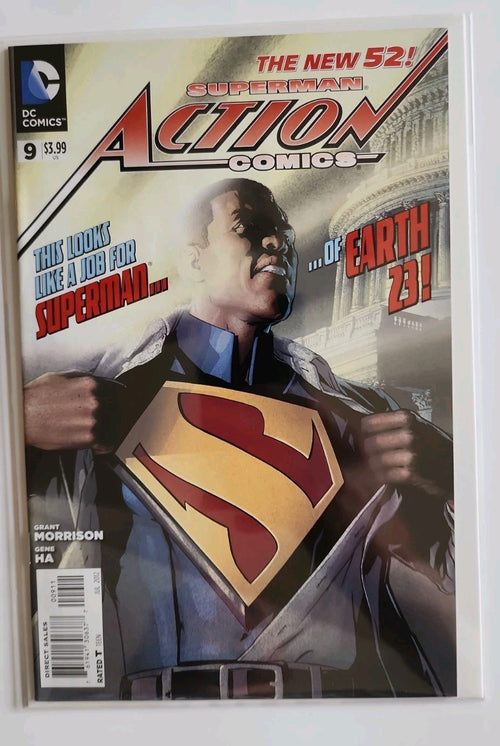 Action Comics #9 Vol. 2 2012 DC Comics 1st Eb-2