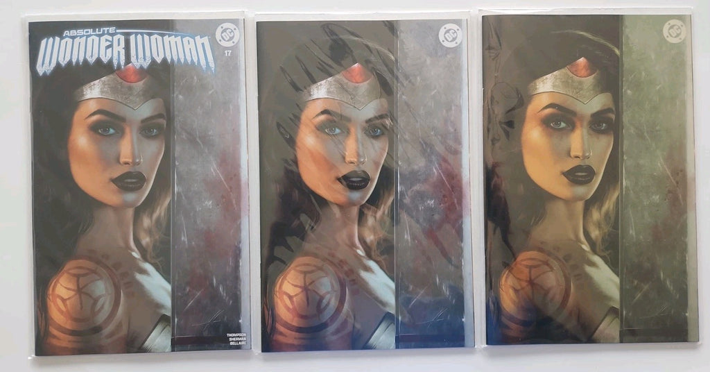 ABSOLUTE WONDER WOMAN 17 CARLA COHEN 616 Variant ABC Set NM+  Eb-1