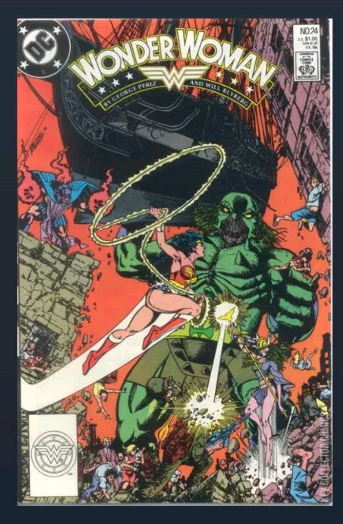 WONDER WOMAN #24 George Perez  1988 DC VF/NM
