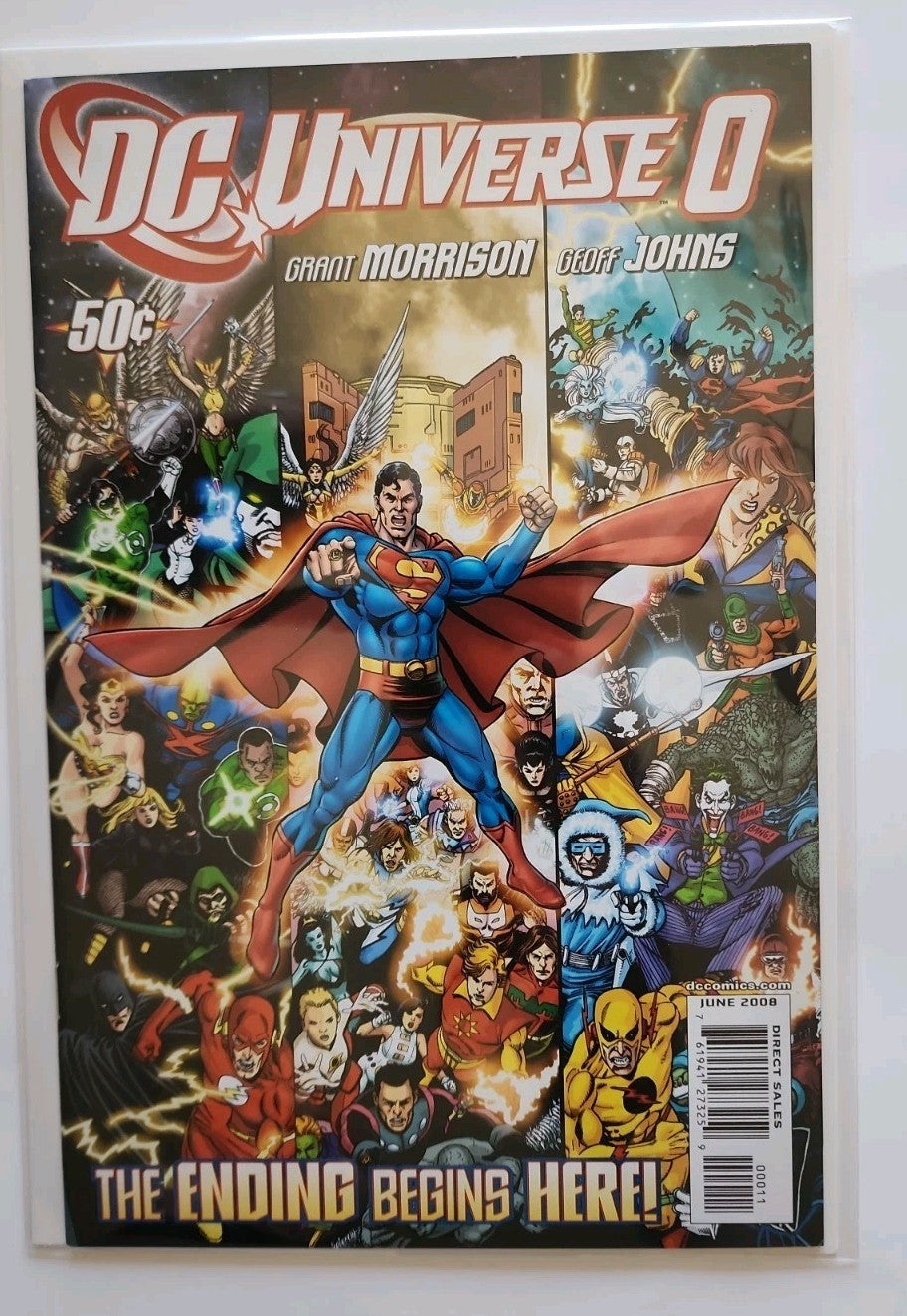 DC Universe #0 One-Shot 2008 DC Comics High Grade Comic Book Eb-2 