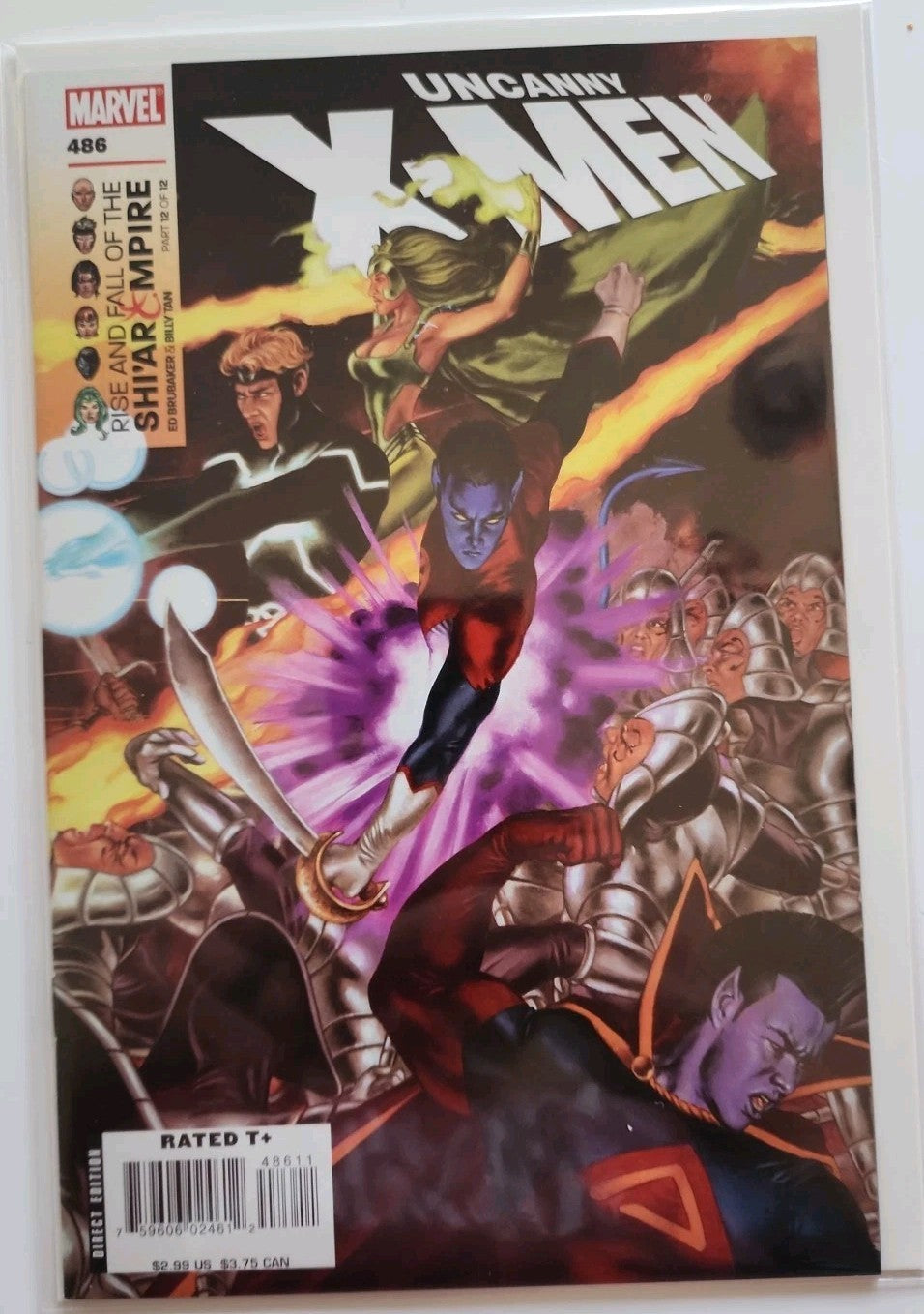 UNCANNY X-MEN #475-486 Comics RISE FALL SHIAR EMPIRE 1-12 Complete Arc 2006 Rn-1