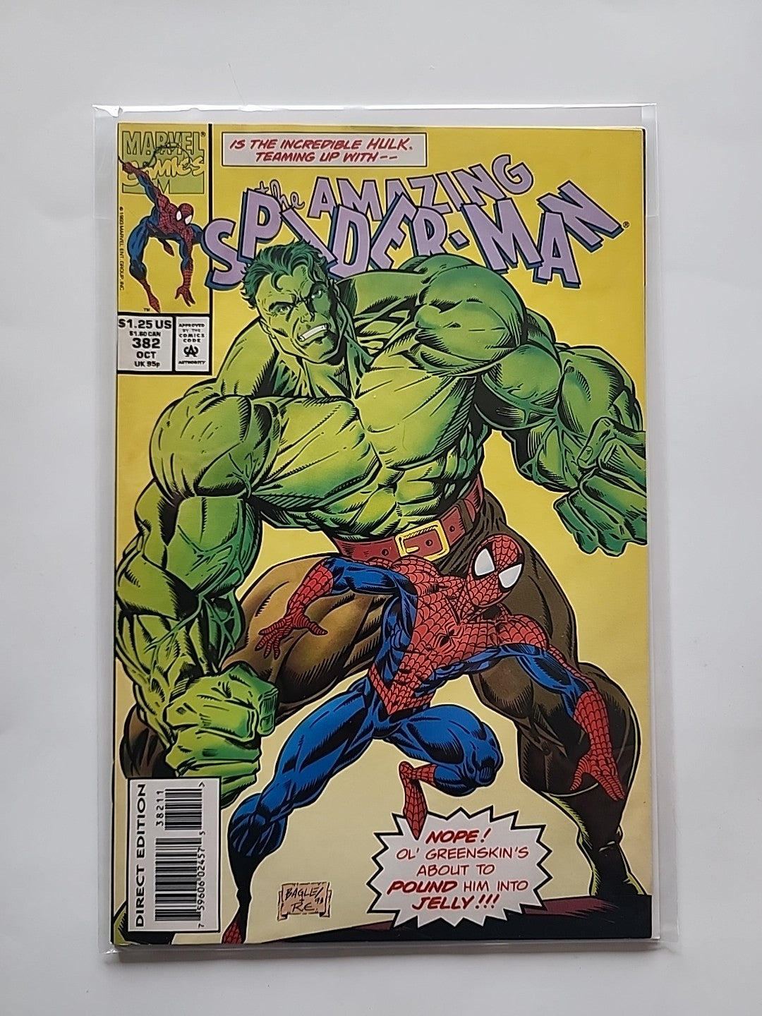 Marvel Comics The Amazing Spider-Man Issue 382 Oct