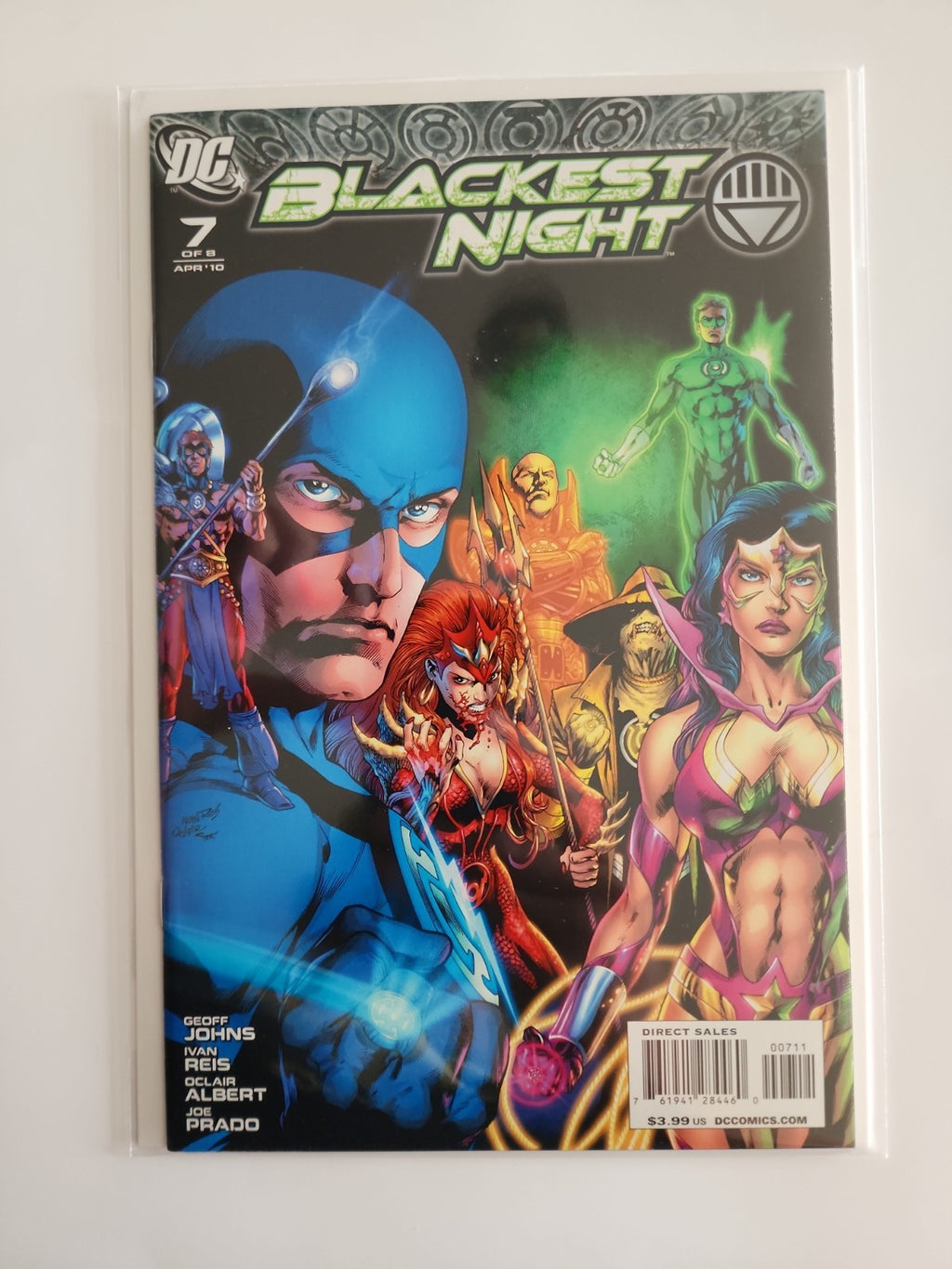 DC: Blackest Night Vol. 1 (2009) #1-8 Complete Set Eb-1